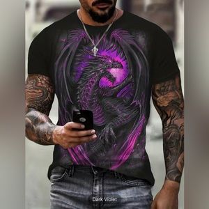 🔥New stylish 3D pattern print t-shirt🔥